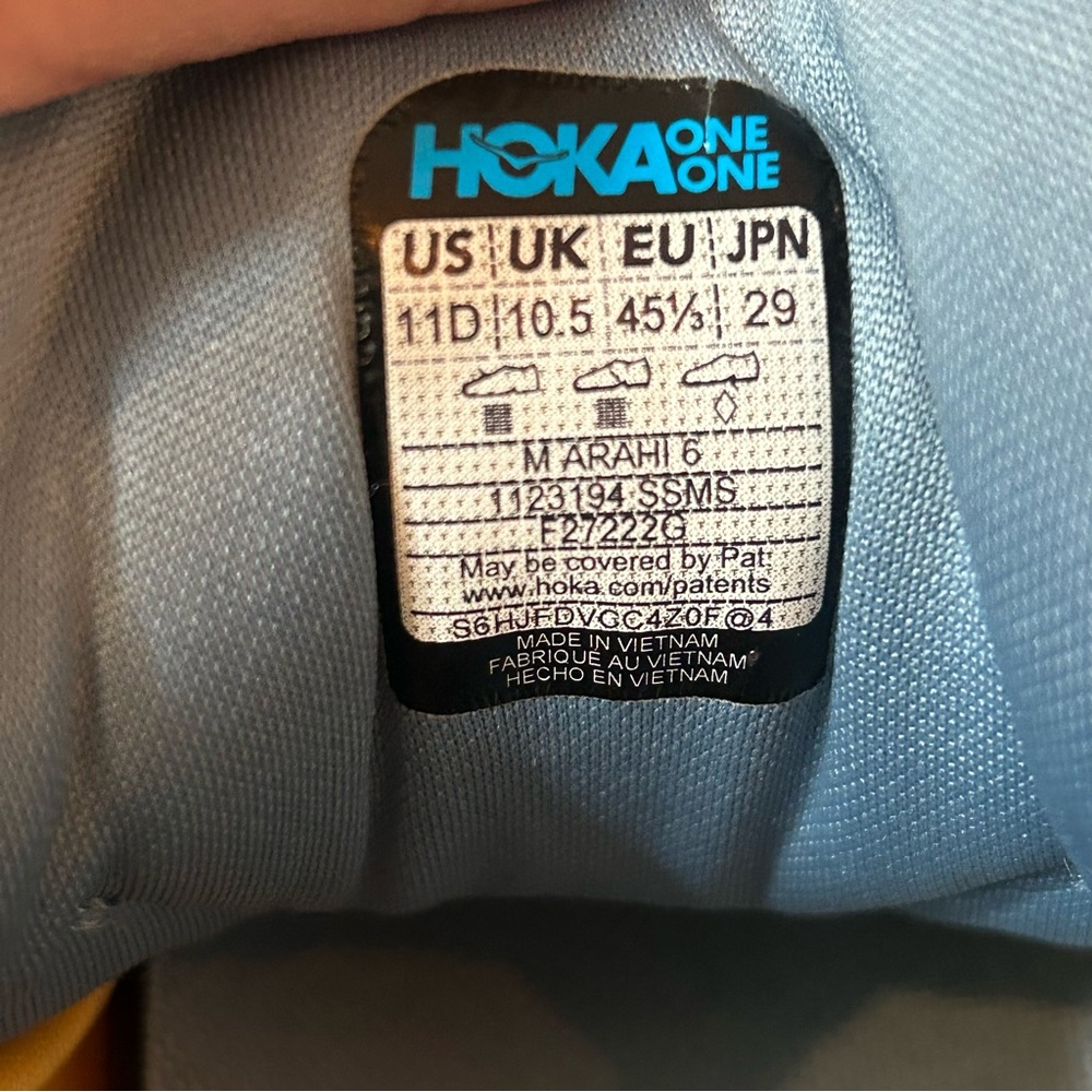 Hoka Arahi 6 Men’s Shoes - Picture 8 of 15